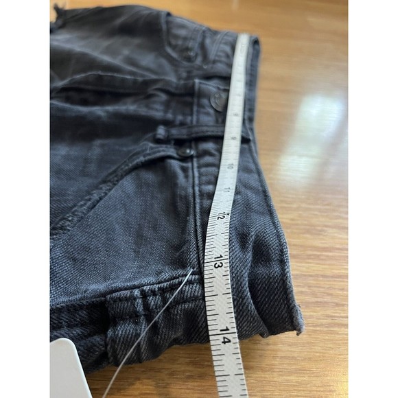 NWT Free People Rock Denim Uptown Shorts In Blackbird Size 24 - Picture 8 of 12